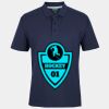C OF C  JERSEY POLO   CHARCOAL Thumbnail
