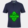 C OF C  JERSEY POLO   CHARCOAL Thumbnail