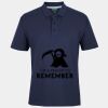 C OF C  JERSEY POLO   CHARCOAL Thumbnail
