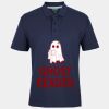 C OF C  JERSEY POLO   CHARCOAL Thumbnail