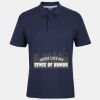 C OF C  JERSEY POLO   CHARCOAL Thumbnail