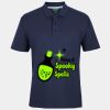 C OF C  JERSEY POLO   CHARCOAL Thumbnail