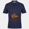 C OF C  JERSEY POLO   CHARCOAL Thumbnail