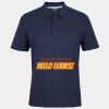 C OF C  JERSEY POLO   CHARCOAL Thumbnail