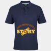 C OF C  JERSEY POLO   CHARCOAL Thumbnail
