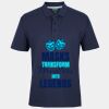 C OF C  JERSEY POLO   CHARCOAL Thumbnail
