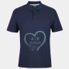 C OF C  JERSEY POLO   CHARCOAL Thumbnail