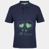 C OF C  JERSEY POLO   CHARCOAL Thumbnail