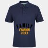 C OF C  JERSEY POLO   CHARCOAL Thumbnail