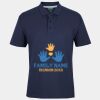 C OF C  JERSEY POLO   CHARCOAL Thumbnail