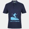 C OF C  JERSEY POLO   CHARCOAL Thumbnail