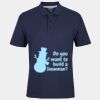 C OF C  JERSEY POLO   CHARCOAL Thumbnail