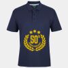 C OF C  JERSEY POLO   CHARCOAL Thumbnail