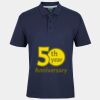 C OF C  JERSEY POLO   CHARCOAL Thumbnail