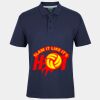 C OF C  JERSEY POLO   CHARCOAL Thumbnail