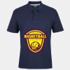 C OF C  JERSEY POLO   CHARCOAL Thumbnail