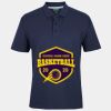 C OF C  JERSEY POLO   CHARCOAL Thumbnail