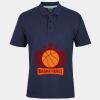 C OF C  JERSEY POLO   CHARCOAL Thumbnail