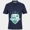 C OF C  JERSEY POLO   CHARCOAL Thumbnail