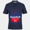 C OF C  JERSEY POLO   CHARCOAL Thumbnail