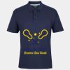 C OF C  JERSEY POLO   CHARCOAL Thumbnail