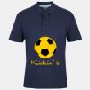 C OF C  JERSEY POLO   CHARCOAL Thumbnail