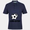 C OF C  JERSEY POLO   CHARCOAL Thumbnail