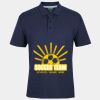C OF C  JERSEY POLO   CHARCOAL Thumbnail