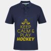 C OF C  JERSEY POLO   CHARCOAL Thumbnail