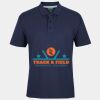 C OF C  JERSEY POLO   CHARCOAL Thumbnail