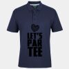 C OF C  JERSEY POLO   CHARCOAL Thumbnail