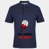 C OF C  JERSEY POLO   CHARCOAL Thumbnail