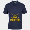 C OF C  JERSEY POLO   CHARCOAL Thumbnail