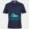 C OF C  JERSEY POLO   CHARCOAL Thumbnail