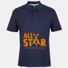 C OF C  JERSEY POLO   CHARCOAL Thumbnail