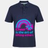 C OF C  JERSEY POLO   CHARCOAL Thumbnail
