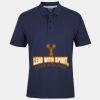 C OF C  JERSEY POLO   CHARCOAL Thumbnail