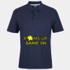 C OF C  JERSEY POLO   CHARCOAL Thumbnail