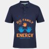 C OF C  JERSEY POLO   CHARCOAL Thumbnail