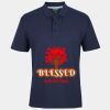 C OF C  JERSEY POLO   CHARCOAL Thumbnail