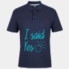 C OF C  JERSEY POLO   CHARCOAL Thumbnail