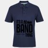 C OF C  JERSEY POLO   CHARCOAL Thumbnail