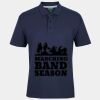 C OF C  JERSEY POLO   CHARCOAL Thumbnail
