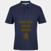 C OF C  JERSEY POLO   CHARCOAL Thumbnail